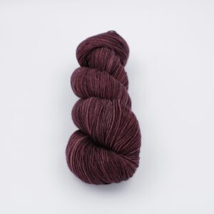 Merlin, Merino wool and nylon. Burgundy. Colour: Black cherry