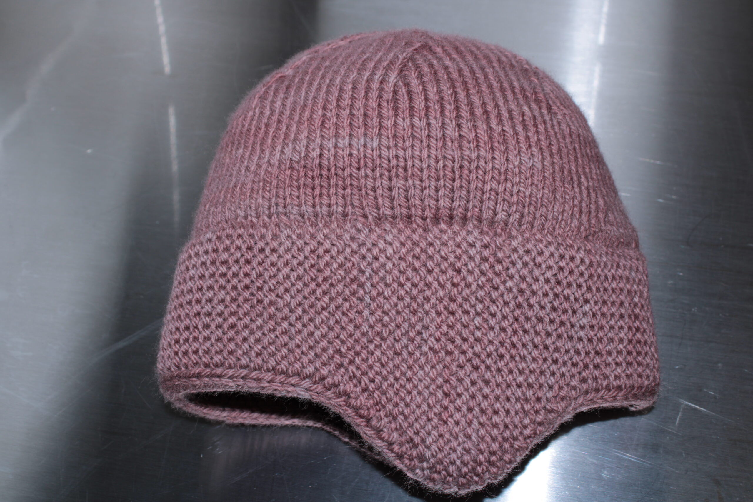 Beginner Knit Kit, Beanie Knitting Kit, Hat Knitting Kit, Beanie Knit Hat,  Hand Dyed Yarn, Grey -  Canada