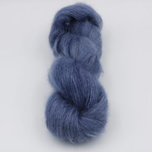 Super kid Mohair wool. Blue, colour: Navy.