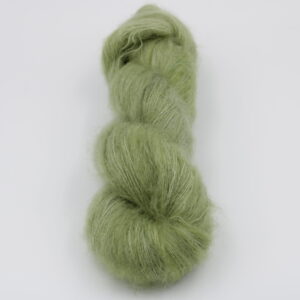 Super kid Mohair wool. green, colour: Khaki
