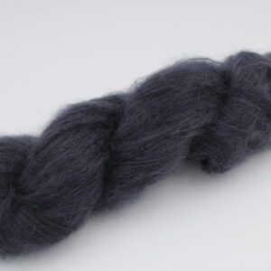 Super kid Mohair wool, charcoal, colour: Storm