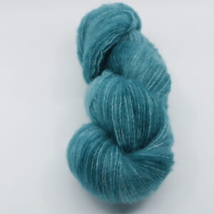 Fibrani wool. Base Cloud green Colour: Lagoon