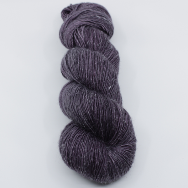 Fibrani wool - Aristo, merino and linen, color: eggplant color: Violine