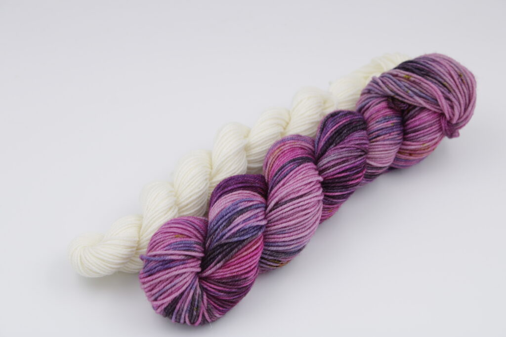 Ready to knit wool socks kit colour: November