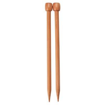 Straight wooden needles to learn to knit