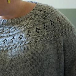 Knitting Kit - Sweater and Sweater - Ranunculus by Midori Hirose on the basis of Lady of the Lake DK