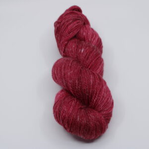 Alina collection, spring-summer Merino and colris linen base. Cherry colour, Celina colour.