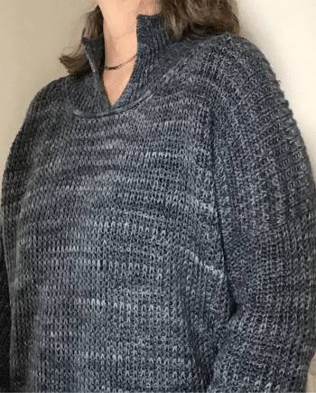 Ready-to-knit kit: Medvind by Elsebeth Judith made on Fibrani's Alina base