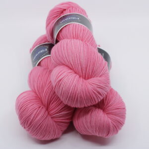 Merlin, Merino wool and nylon. pink colour :OOAK Rose