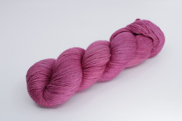 Fibrani wool - Numa base,70% Baby alpaca and 30% silk,color: red.color: Judy.