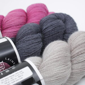 Fibrani wool - Numa base, 70% Baby alpaca and 30% silk, color: Multicolored.