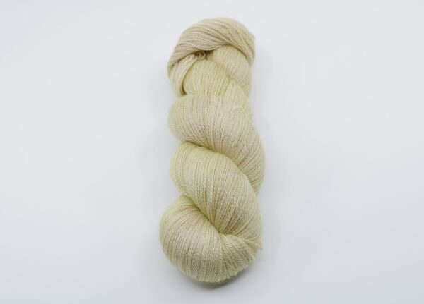 Fibrani wool - Numa base,70% Baby alpaca and 30% silk,color: yellow.color: Tara