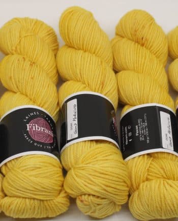 aine Fibrani, base: Flocon DK. Laine 100% mérinos non traité.