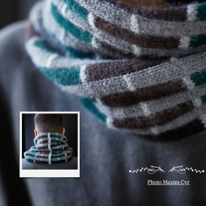 Knitting kit - Opus Cowl by Maxim Cyr