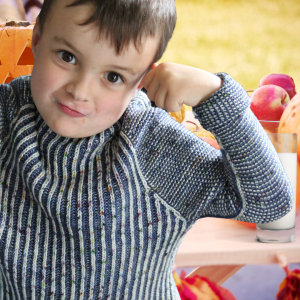 Knitting Kit - Sweater and Sweater -Luna-children by Anna Strandberg