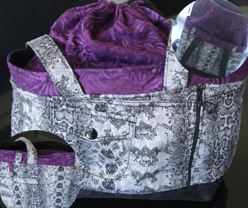 Sac à projet tricot - par La touche de Jeanne – Image 2