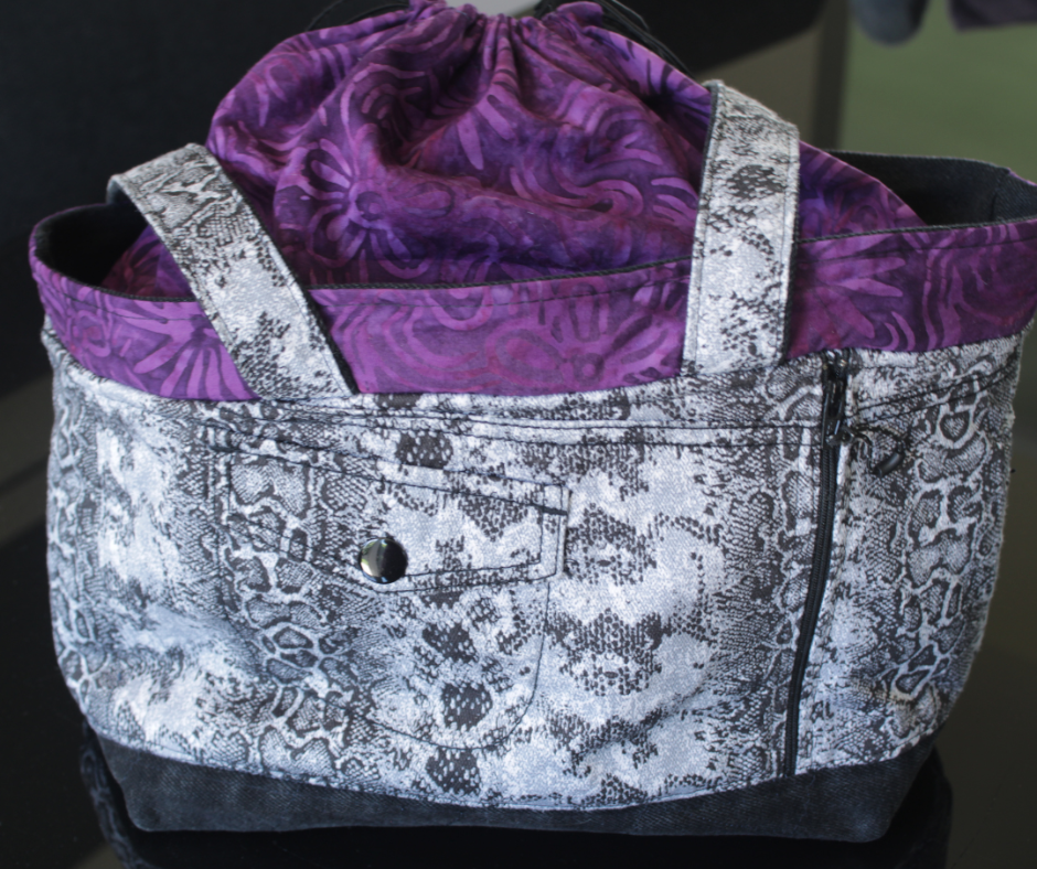 Sac à projet tricot - par La touche de Jeanne – Image 7