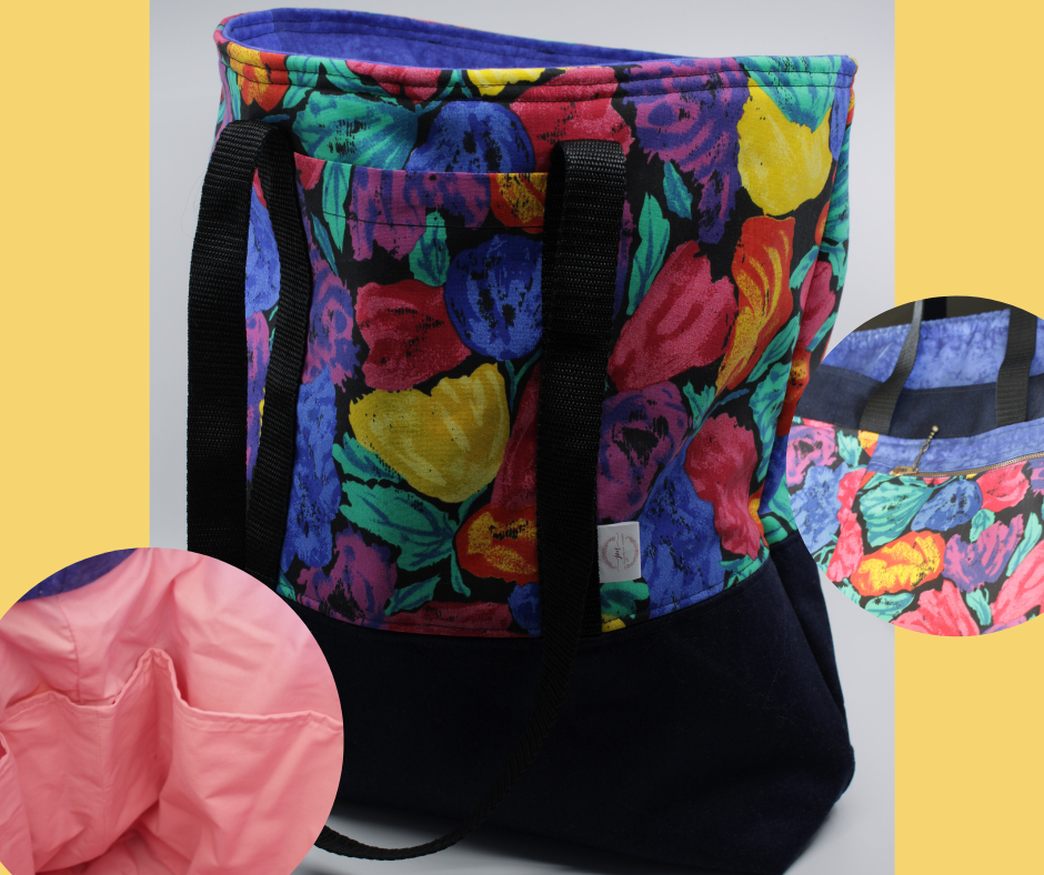 Sac à projet tricot - par La touche de Jeanne – Image 4