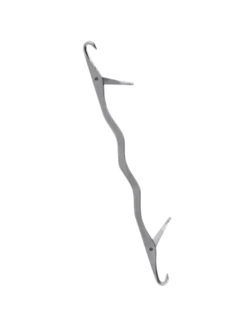 Double-ended latch hook for picking up stitches, for example.